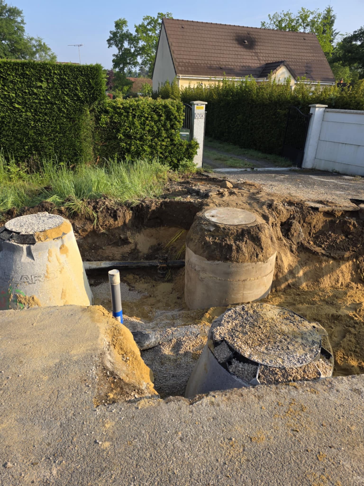 Travaux rue de Romorantin