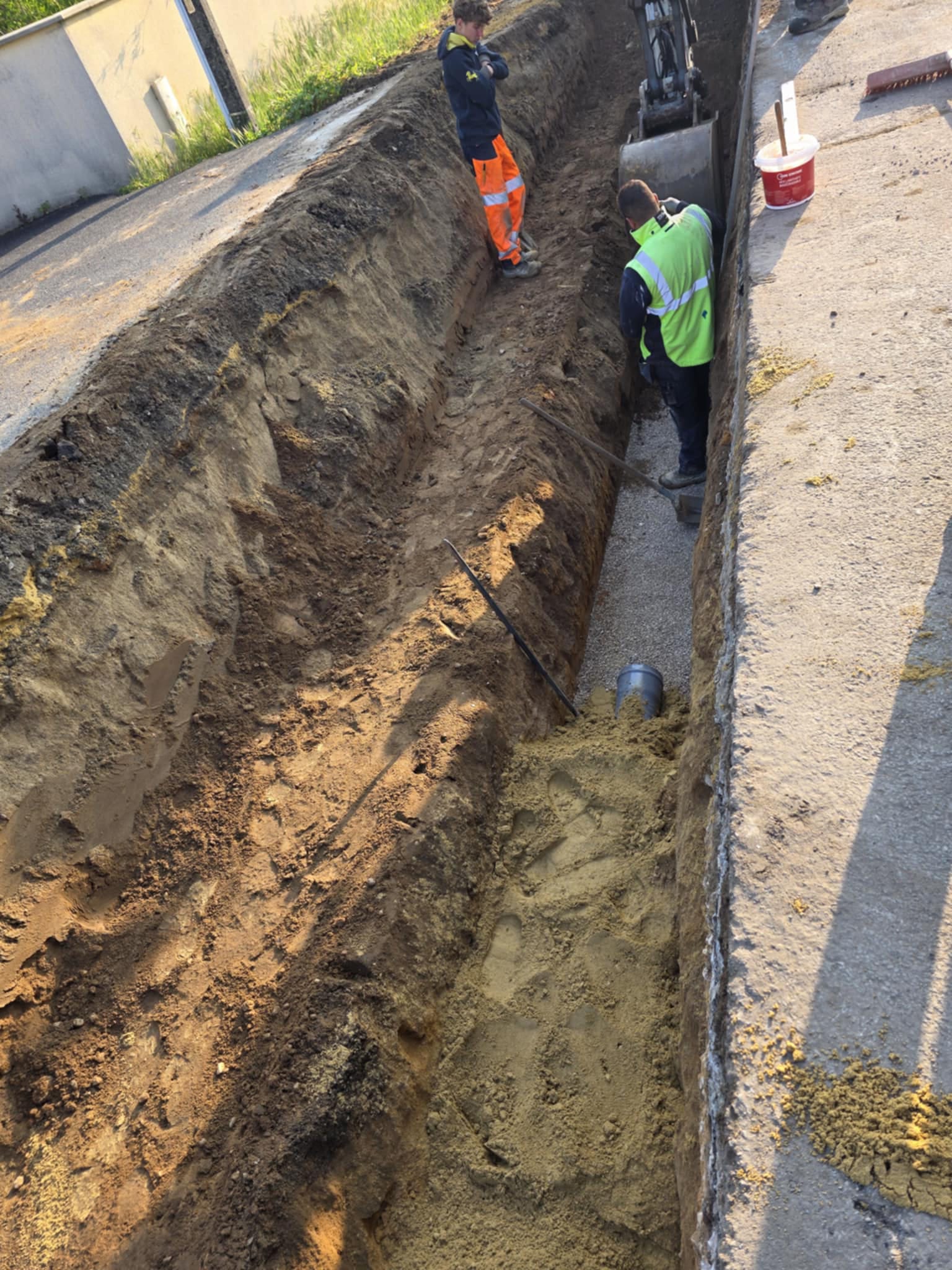 Travaux rue de Romorantin
